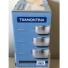 Tramontina Stainless Steel Mixing Bowls 3-pack With Silicone Base - Image 6