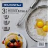 Tramontina Stainless Steel Mixing Bowls 3-pack With Silicone Base - Image 8