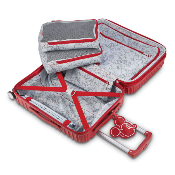 American Tourister Disney Mickey Mouse 21-inch Hardside Spinner, Carry-on Luggage - Image 3