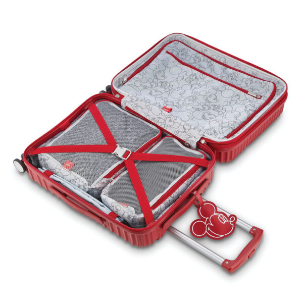 American Tourister Disney Mickey Mouse 21-inch Hardside Spinner, Carry-on Luggage - Image 4
