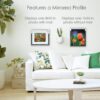 Mikasa Set Of 3 Metallic Finish Mirror Frames - Image 4