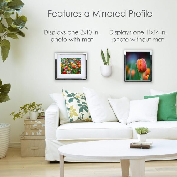 Mikasa Set Of 3 Metallic Finish Mirror Frames - Image 4