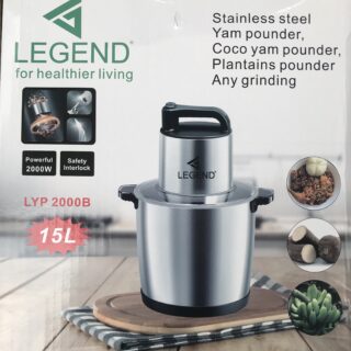 Legend 15 Litres Stainless Steel Yam Pounder - 2000w