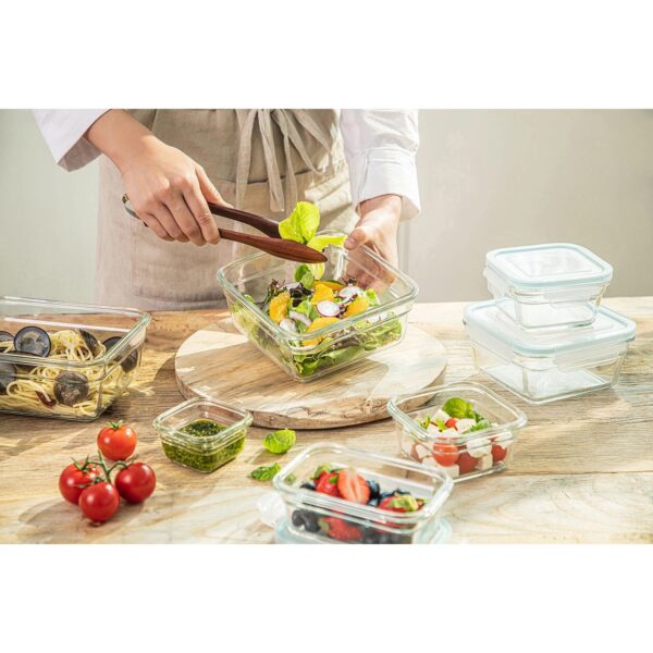 Member's Mark 24-Piece Glass Food Storage Set By Glasslock - Image 5