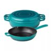 Member's Mark Enamel Cast Iron Set 3pc - Image 2
