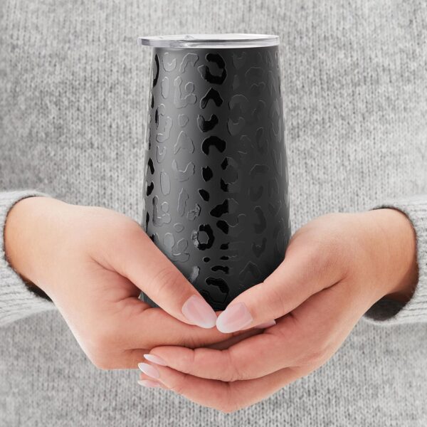 Member's Mark 14oz. Stainless Steel Insulated Flute Tumblers with Lids, 4 Pack - Image 5