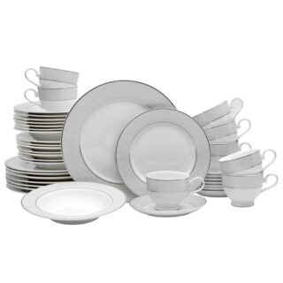 Mikasa Parchment 40-piece Porcelain Dinnerware Set