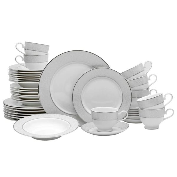 Mikasa Parchment 40-piece Porcelain Dinnerware Set