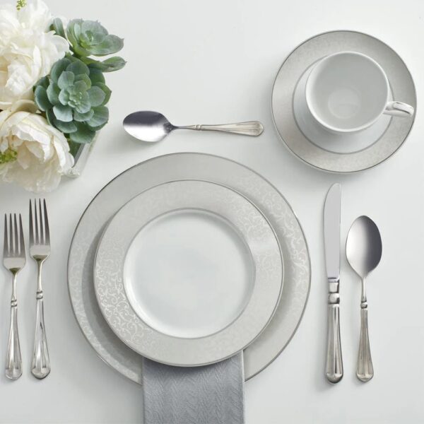 Mikasa Parchment 40-piece Porcelain Dinnerware Set - Image 3