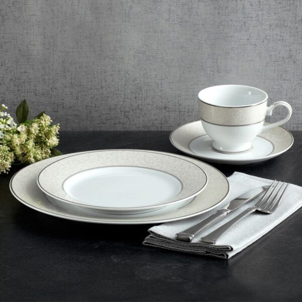Mikasa Parchment 40-piece Porcelain Dinnerware Set - Image 4