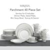 Mikasa Parchment 40-piece Porcelain Dinnerware Set - Image 5