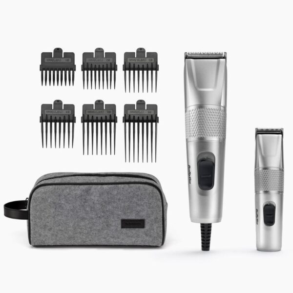 Babyliss Men Professional Hair Clipper Set – The Steel Edition