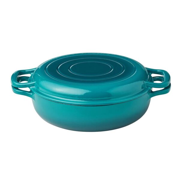 Member's Mark Enamel Cast Iron Set 3pc - Image 7