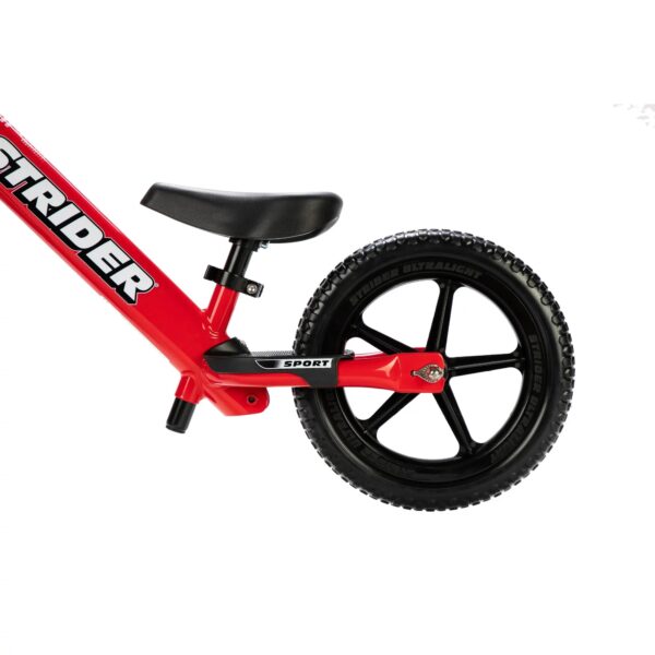 Strider - 12 Sport Balance Bike, Ages 18 Months To 5 Years - Red - Image 5