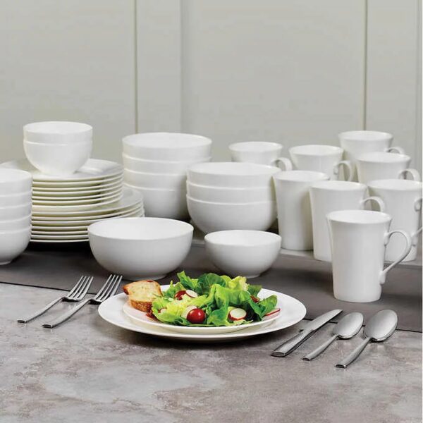 Mikasa Gingko Lausanne 40-piece Bone China Dinnerware Set - Image 3