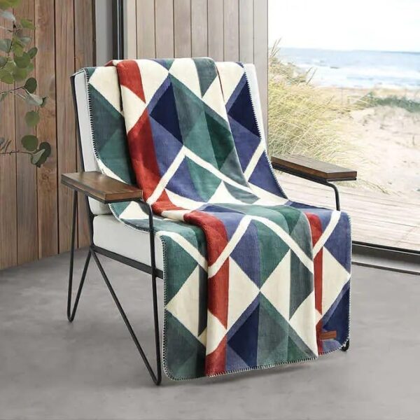 Pendleton Sherpa Fleece Throw (Plush-Serrado) 50 x 70in