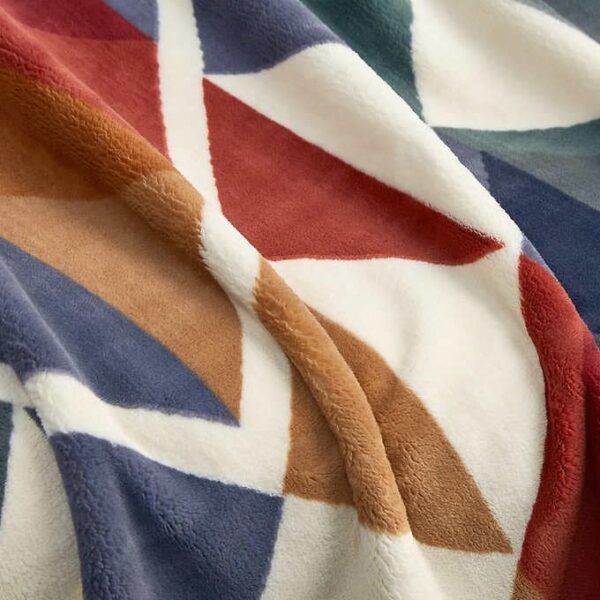 Pendleton Sherpa Fleece Throw (Plush-Serrado) 50 x 70in - Image 5