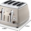 De'Longhi  4 Slice Vintage Icona Toaster - - Image 3