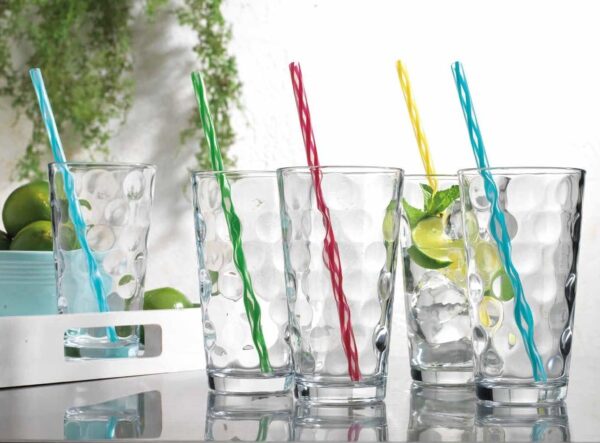 Wendy Bellissimo & Beyond Glassware Set - 18 Piece Mixed Drinkware - Image 3
