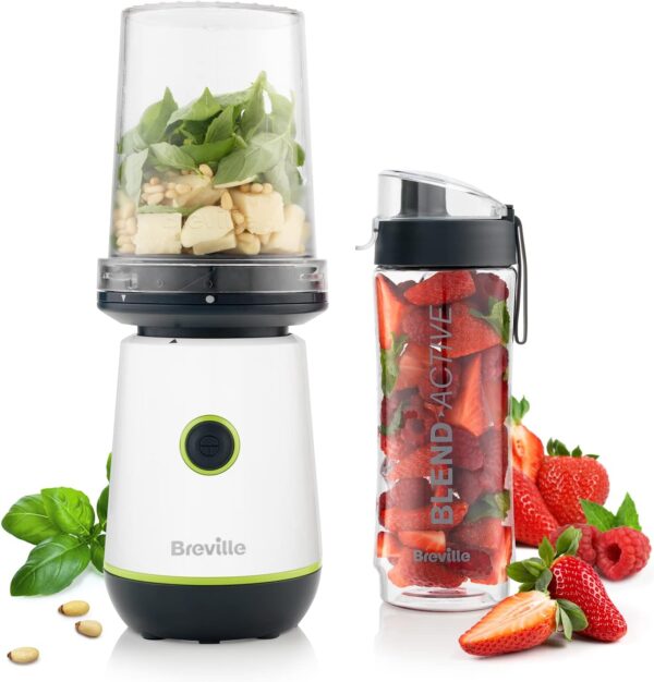 Breville Blend Active Compact Food Processor and Smoothie Maker (350W)
