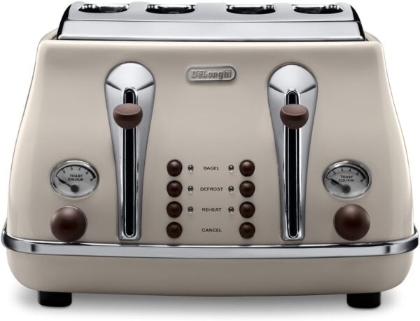 De'Longhi  4 Slice Vintage Icona Toaster -