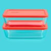 Portable Easy Grab Double Decker 9 Piece Food Storage Container Set - Image 2