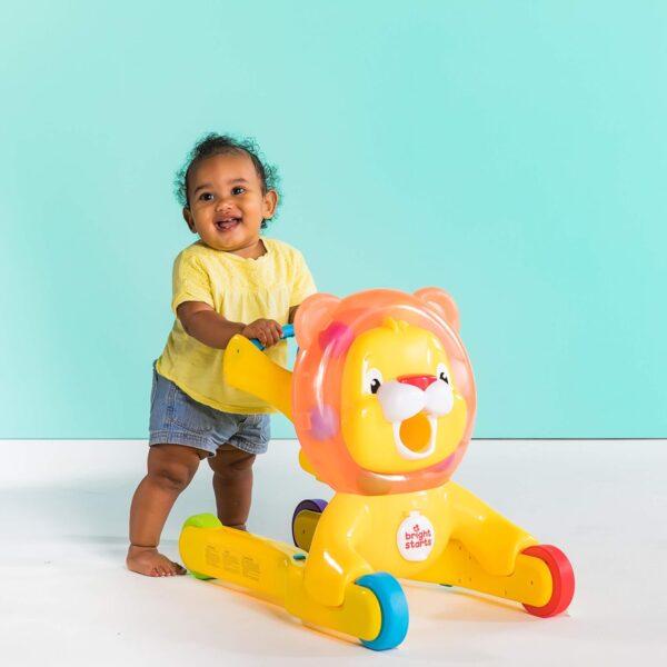 Bright Starts 3 In 1 Step 'n Ride Lion Baby Developmental Toys New Best Learn - Image 2