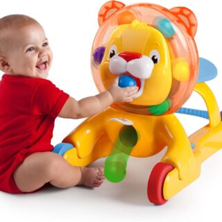 Bright Starts 3 In 1 Step 'n Ride Lion Baby Developmental Toys New Best Learn