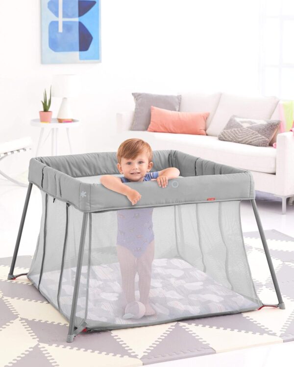 Skip Hop Play Yard To Night Expanding Baby Travel Crib - Image 8
