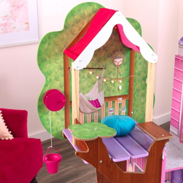 Kidkraft Treehouse Retreat Mansion Dollhouse Castle 56.1" X 16.9" X 59.3" - Image 5