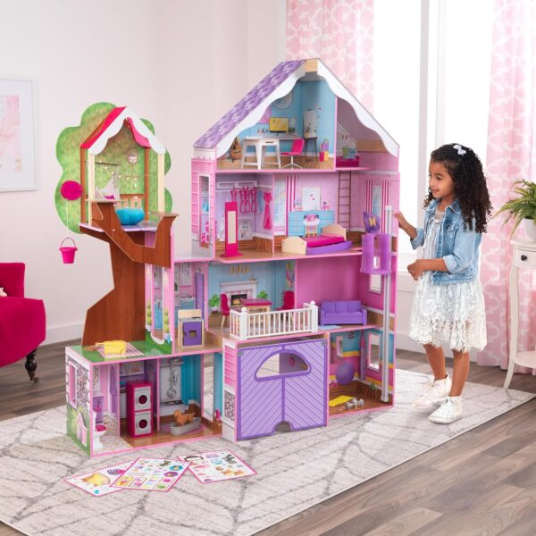 Kidkraft Treehouse Retreat Mansion Dollhouse Castle 56.1" X 16.9" X 59.3" - Image 7