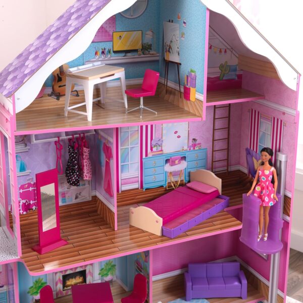 Kidkraft Treehouse Retreat Mansion Dollhouse Castle 56.1" X 16.9" X 59.3" - Image 9