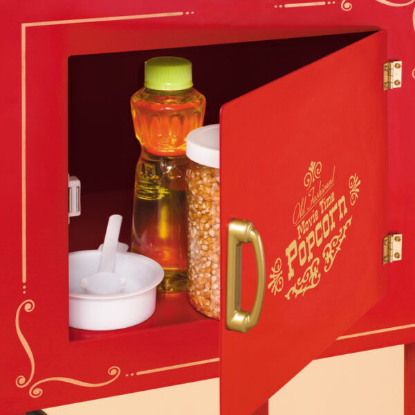 Vintage Old Fashioned Movie Time Popcorn Cart - Image 7