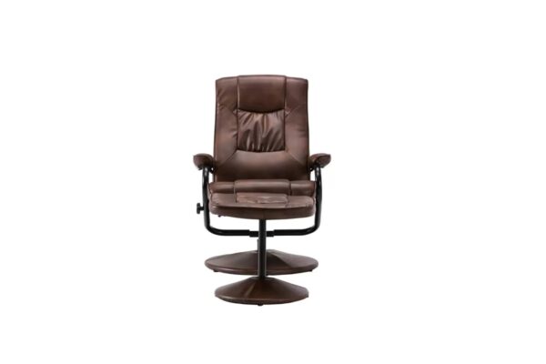Memphis Swivel Chair and Footstool - Image 4