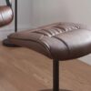 Memphis Swivel Chair and Footstool - Image 5