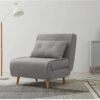 Haru Single Sofa Bed - Marshmallow Grey