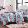 Betsey Johnson Floral Microfiber Plain Weave Washable Comforter Sets, Full/Queen - Image 7