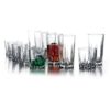 Diamante Glassware Set - 414ml & 354ml - 16 Pcs