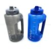 Zulu Water Bottles With Hydration Tracking Time Markers - 2 Pack - 64 Oz - Gray & Royal Blue - Image 3