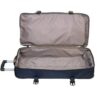 Skyway Luggage Globe Trekker 2 Compartment Rolling Duffel Bag - Navy Blue - Image 3