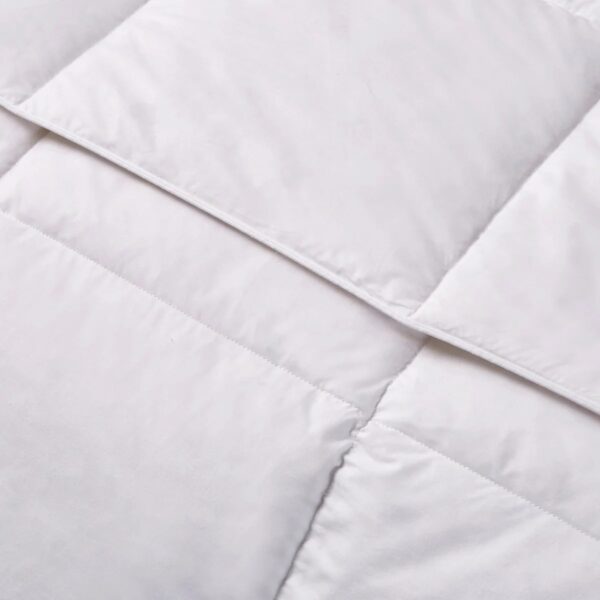 Hotel Grand White Goose Feather & Down Comforter Set - Twin - Image 5