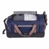 Skyway Luggage Globe Trekker 2 Compartment Rolling Duffel Bag - Navy Blue - Image 5