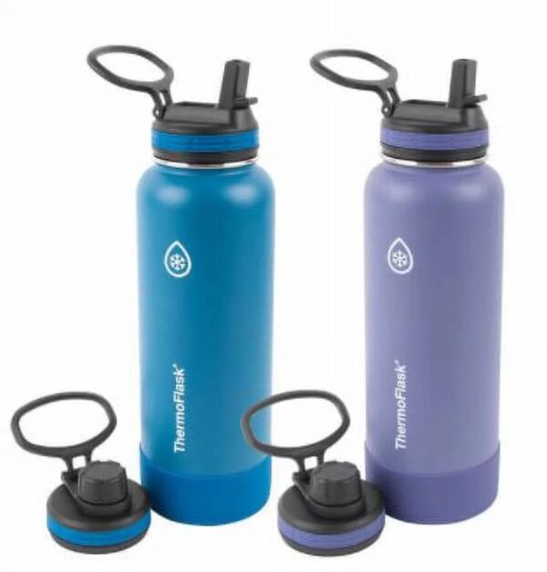 ThermoFlask 40oz Double Insulated Stainless Steel Water Bottle