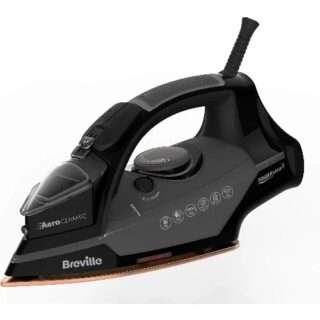 Breville Vin409 Aero Ceramic Steam Iron - 2400W - 250ml - Black