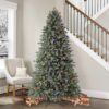 7.5ft (2.2m) Pre-Lit Artificial Christmas Tree with 1,850 Colour Changing Micro LED Lights - Image 6