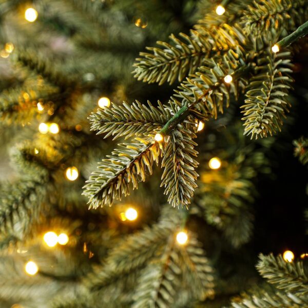 7.5ft (2.2m) Pre-Lit Artificial Christmas Tree with 1,850 Colour Changing Micro LED Lights - Image 8