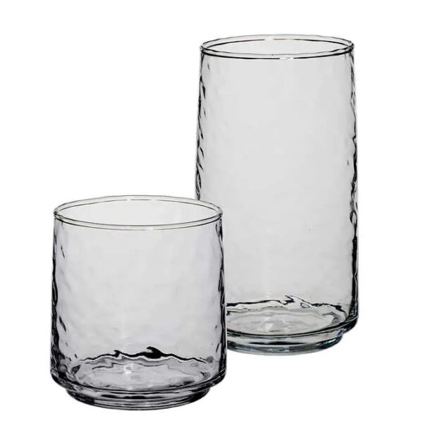 Anchor Hocking Brockhill Hammered Glassware Set 16-piece - Image 2