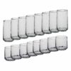 Anchor Hocking Brockhill Hammered Glassware Set 16-piece - Image 4