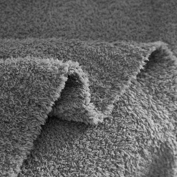 Artisan Cozy Knit Throw Blanket - 60”x70” - Grey - Image 5