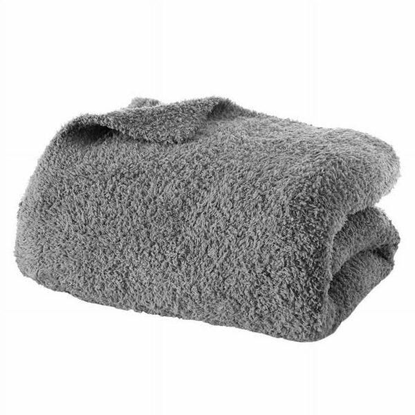 Artisan Cozy Knit Throw Blanket - 60”x70” - Grey - Image 6